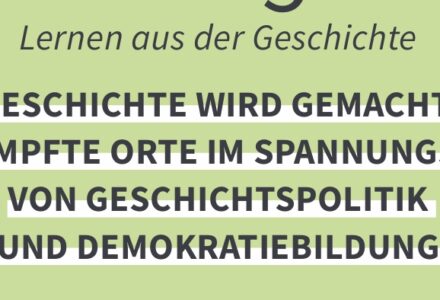 Aus der Geschichte lernen