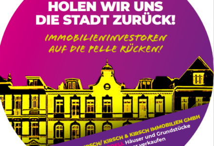 Offener Brief an Wolfhard Kirsch, Daniela Kirsch und an die wirtschaftlich Berechtigten der mit ihnen verbundenen Unternehmen im Immobilienbereich