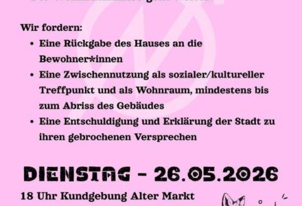 Die Häuser denen, die sie brauchen!