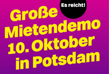 Immer mehr Organisationen und Initiativen unterstützen die Mietendemo!