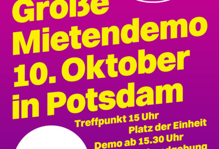Spenden für die Mietendemo